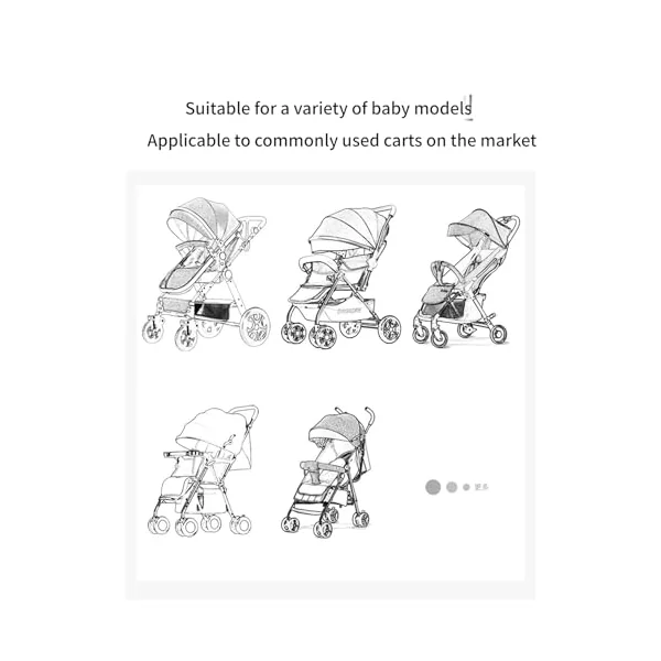 Pushchair Hand Warmer Gloves Pram Hand Muff Mittens Windproof Handmuffs Accessories Reflective Baby Gloves