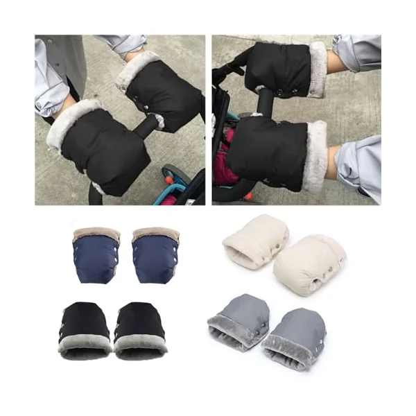 Pushchair Hand Warmer Gloves Pram Muff Mittens Windproof Handmuffs Accessories Waterproof Muff for Pram