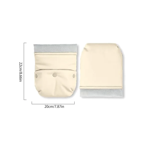 Pushchair Hand Warmer Gloves Strollers Hand Warmer Muff Mittens Windproof Splashproof Handmuffs for Pram Waterproof Strollers Gloves for Cold