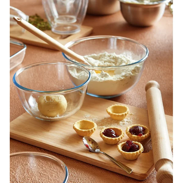 Pyrex 3 Piece Glass Bowl Set