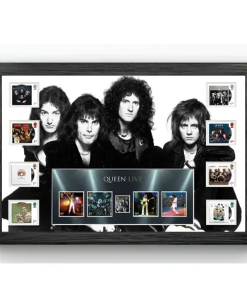 Queen Framed Royal Mail® Collectable Stamps - Stamps and Miniature Sheet