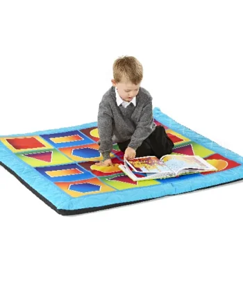 Quilted Geometric Mat