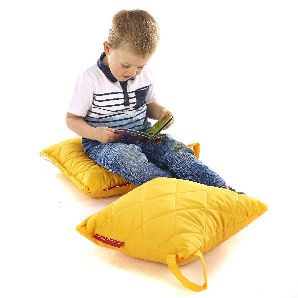 Quilted outdoor cushions