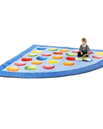 Quilted Quarter Circles Mat