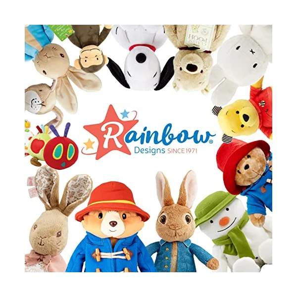 Rainbow Designs Tiny and Very Hungry Caterpillar Unfold & Discover Soft Toy - Soft Cloth Books for Babies | Crinkle textures, teether, fold-out sensory play, encourages tummy time