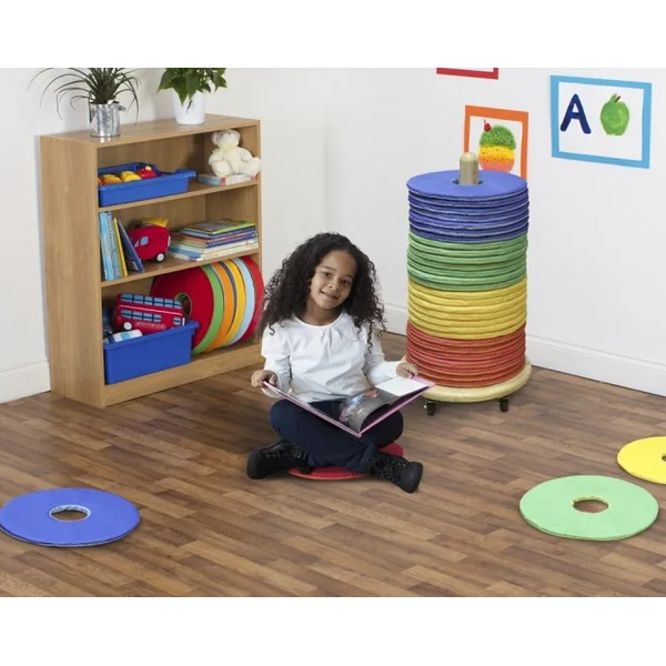 Rainbow Donut Cushions