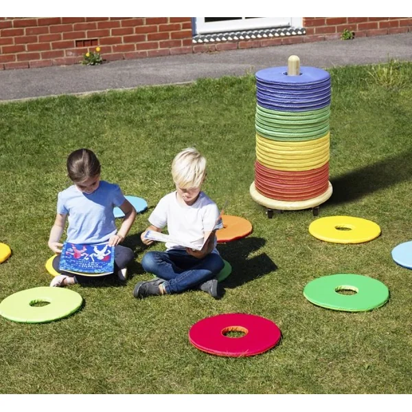 Rainbow Donut Cushions