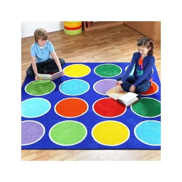 Rainbow Placement Carpet 2x2m