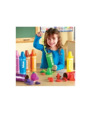 Rainbow Sorting Crayons