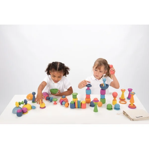 Rainbow Wooden Super Set