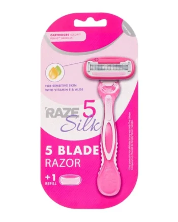 Raze Silk 5 Blade Razor & Refill