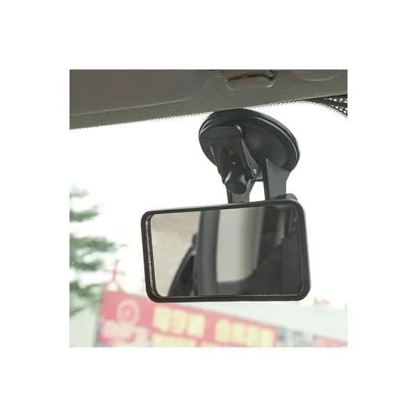 Rear View Mirror Car Seat Mirror Rear Facing Infant Child Acrylic View 360 Degree Adjustable Car Back SeatMirror Child Car Observation Car Rearview Mirror