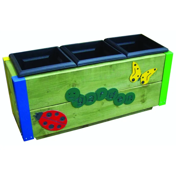 Rectangle Garden Box - 3 Planters