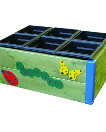 Rectangle Garden Box - 6 Planters