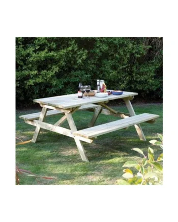 Rectangular Picnic Bench - 4ft - 4 Person