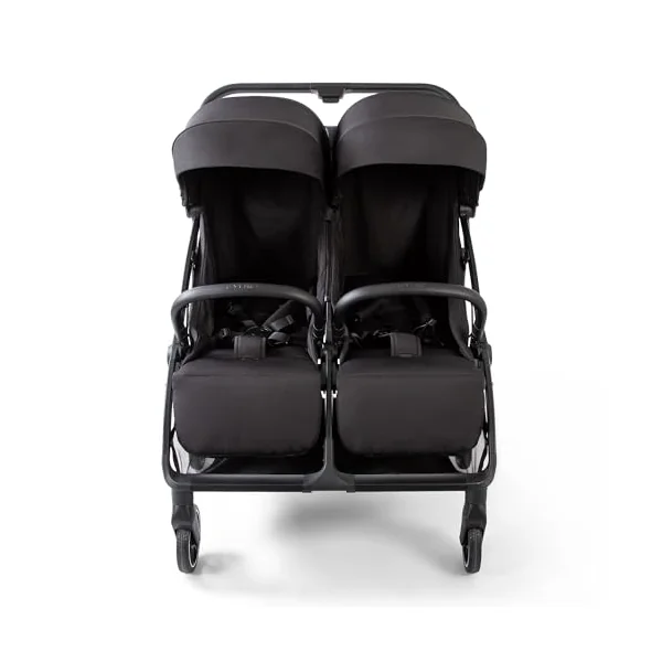 Red Kite Push Me Duet Twin Stroller - Black