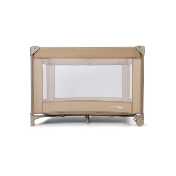 Red Kite Sleeptight Travel Cot - Biscotti