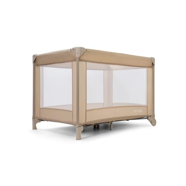 Red Kite Sleeptight Travel Cot - Biscotti