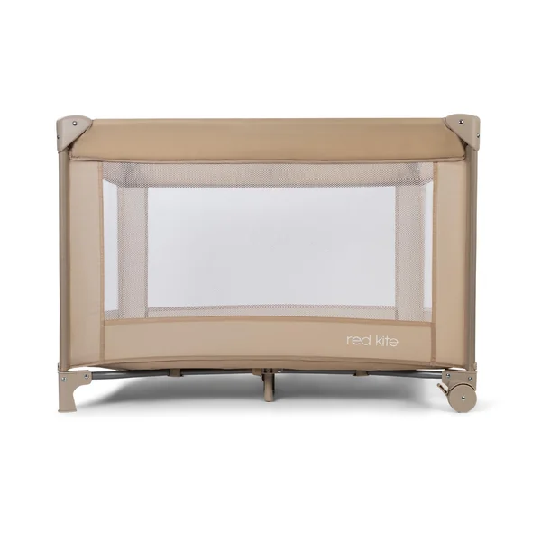 Red Kite Sleeptight Travel Cot - Biscotti