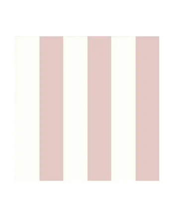 Regency Stripe Wallpaper Pink / White World of Wallpaper 1118