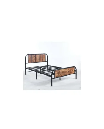 Renata Metal Bed Frame in 4ft6 UK Standard Double Bed