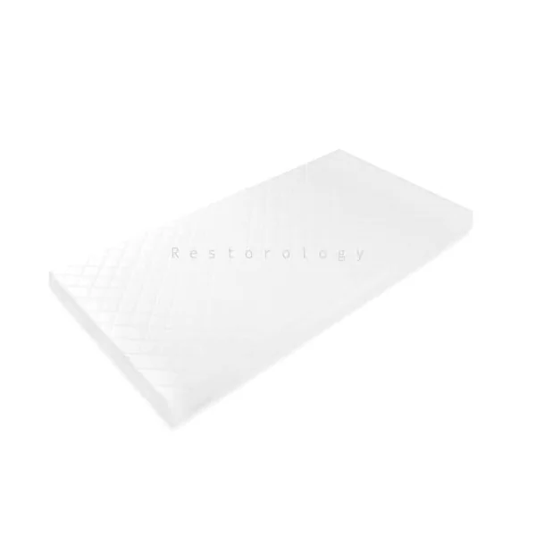 Restorology Baby Infant Crib Mattresses Breathable Extra Thick Super Soft Baby Anti Allergy Waterproof With Removable Washable Cover Made In UK - 80 x 50 x 5 cm