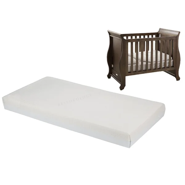 Restorology Premium Quality Baby Travel Cot Mattress Fits Most Graco/M&P/Babylo Deluxe/BabyBjörn/Silver Cross/Toddler cot Mattress - Removable Washable Zip Cover (Size : 112 x 55 x 6 cm)