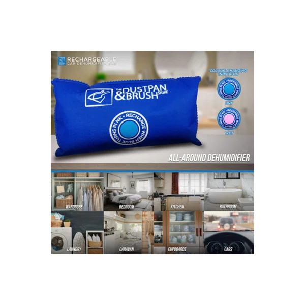 Reusable Moisture Trap Car Home Dehumidifier Bags Rechargeable Microwave Moisture Absorber Sachets Bag