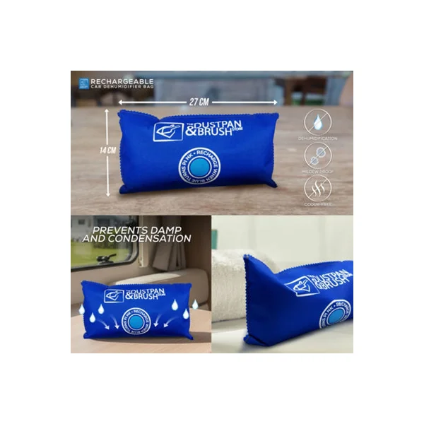 Reusable Moisture Trap Car Home Dehumidifier Bags Rechargeable Microwave Moisture Absorber Sachets Bag