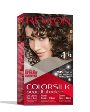 Revlon Colorsilk Permanent Hair Colour 30 Dark Brown
