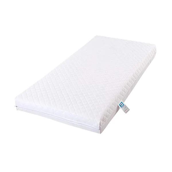 RG Sizes Quilted Baby COT Bed/Toddler MATTRESSES Breathable & Waterproof (132x71x10 cm)