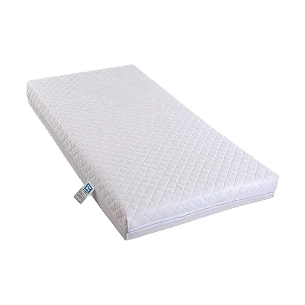 RG Sizes Quilted Baby COT Bed/Toddler MATTRESSES Breathable & Waterproof (132x71x10 cm)