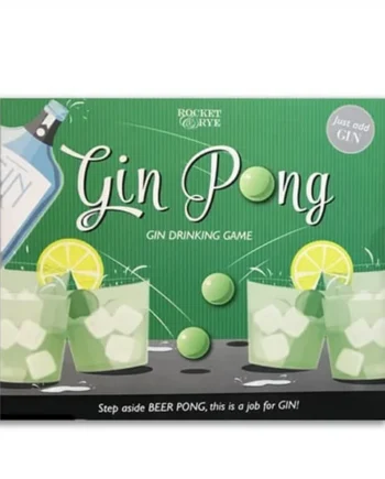 Rocket & Rye Gin Pong Drinking Game