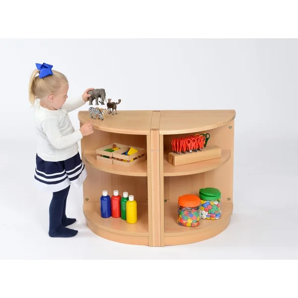 Room Scene Curved Corner Unit Set