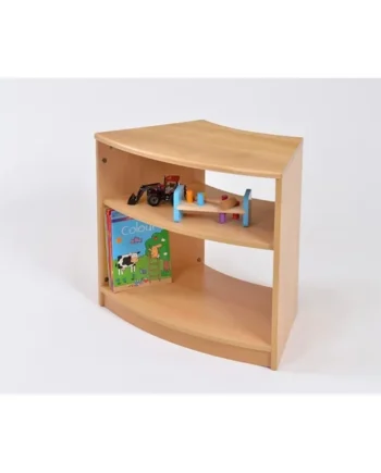 Room Scene Curved Shelves