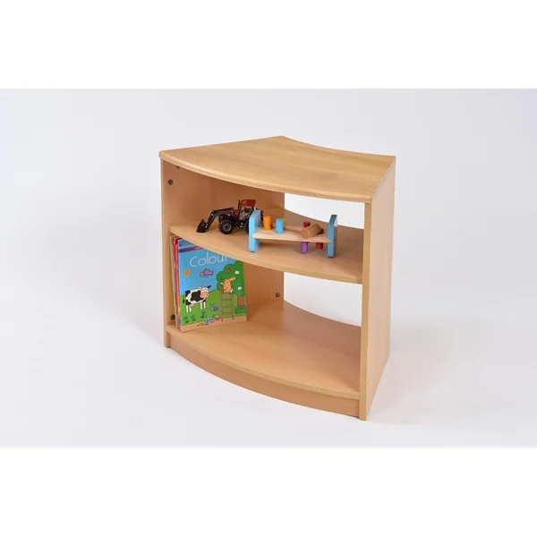 Room Scene Curved Shelves