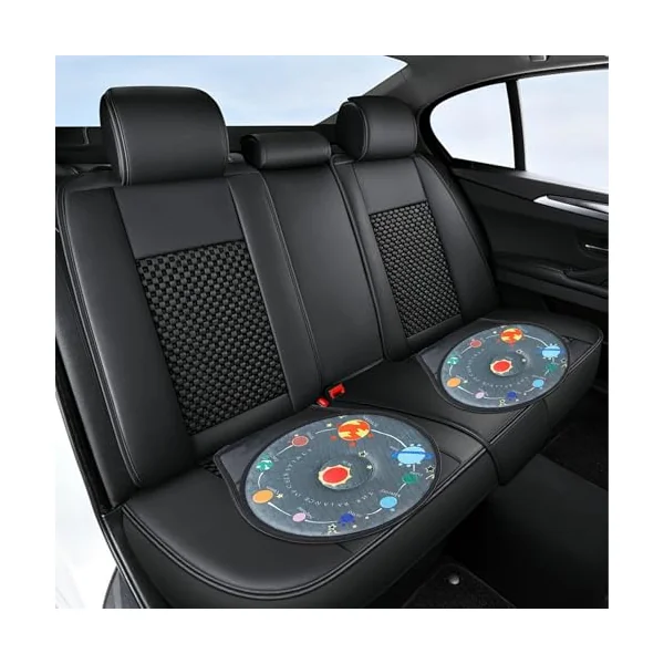 Rotating Car Seat Cushion 360 Degree Rotation Reduce Hip Back Strain Chair | Swivel Seat Cushion for Car for Easy Turning Bed To Wheelchair Chair Household Elderly Child Safety Chair Assist
