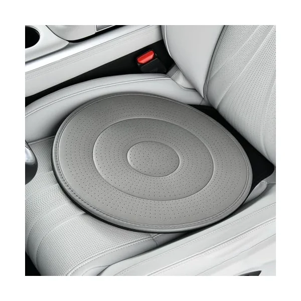 Rotating Car Seat Cushion Moisture-Wicking Anti-Slip Chair Mat | 360 Degree Rotating Automotive Seat Cushions Driver Elderly Senior Pregnancy Truck SUV Travel