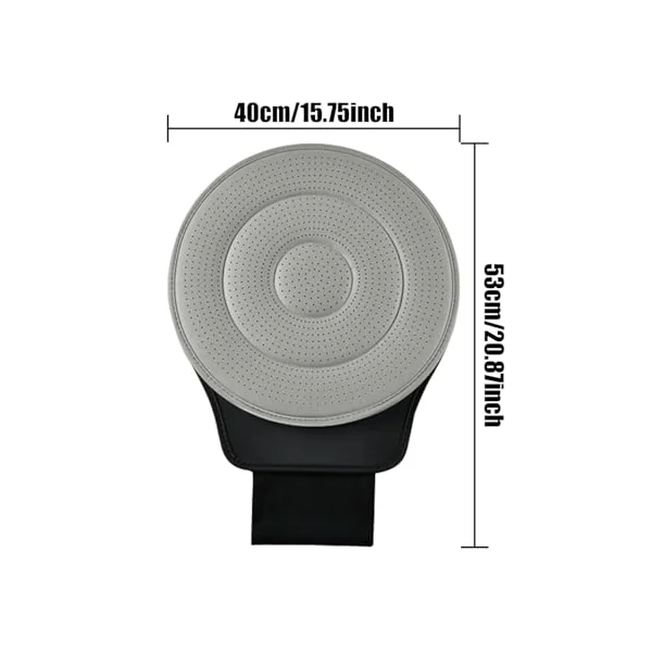 Rotating Car Seat Cushion Moisture-Wicking Anti-Slip Chair Mat | 360 Degree Rotating Automotive Seat Cushions Driver Elderly Senior Pregnancy Truck SUV Travel