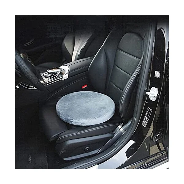 Rotating Swivel Seat Cushion, 360° Rotating Car Seat Swivel Cushion,Comfort Skidproof Antiskid Office Home Use,Rotating Car Swivel Seat Cushion Rotatory Chair Pad