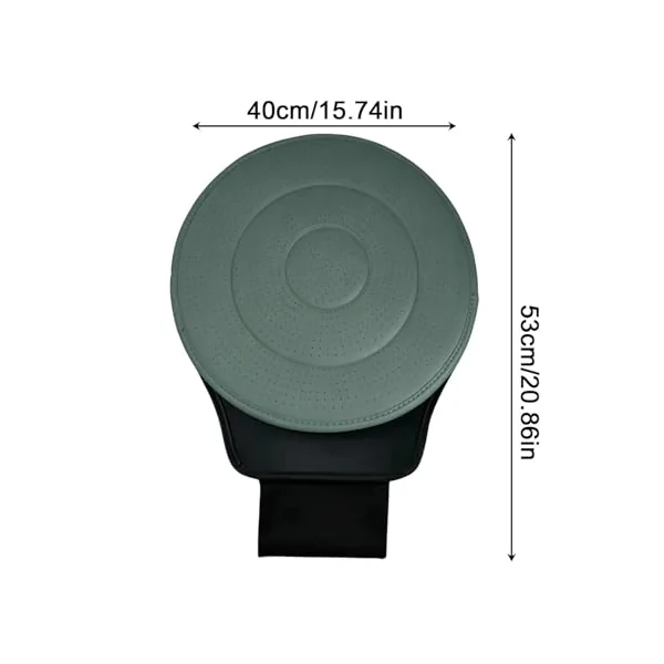 Round Seat Cushions for Chairs 360 Degree Rotating Comfort Lightweight | Car Seat Cushion for Offices Airplane Wheelchair Truck Home Dining RV Camping Elderly Disabled Driving