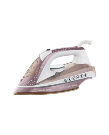 Russell Hobbs 23972 Pearl Glide Steam Iron with Pearl Infused Ceramic Soleplate