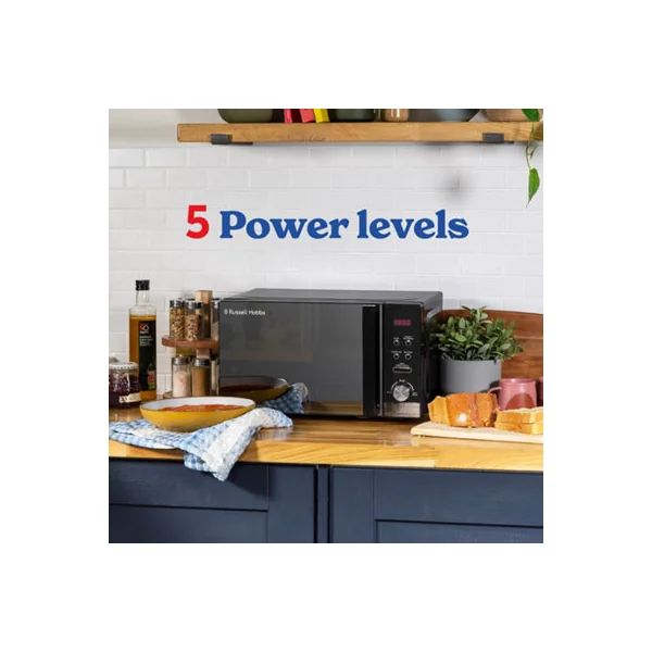 Russell Hobbs Microwave 20 Litre 800W Digital Black RHM2076B