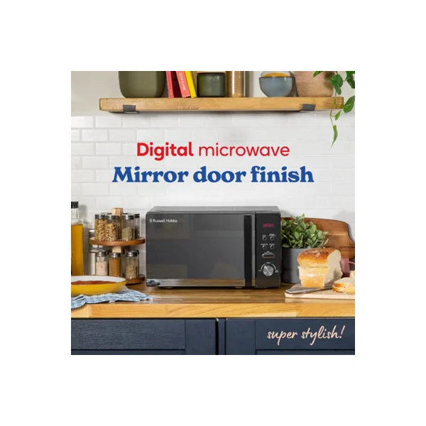 Russell Hobbs Microwave 20 Litre 800W Digital Black RHM2076B