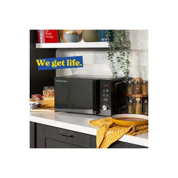 Russell Hobbs Microwave 20 Litre 800W Digital Black RHM2076B