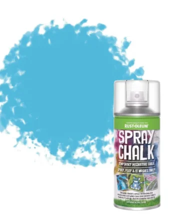 Rust-Oleum Decorative Blue Chalky Topcoat Spray paint, 150ml