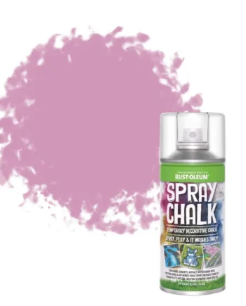 Rust-Oleum Decorative Pink Chalky Topcoat Spray paint, 150ml