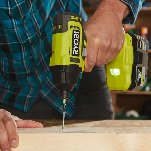 Ryobi ONE+ 18V One+ Brushed Cordless Impact driver (Bare Tool) - RID18-0