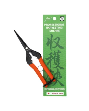 Saboten 7.9 Professional Japanese Harvesting Shears - Straight Blade, Stainless Steel with Fluorine Coating, Spring-Loaded