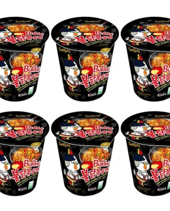 Samyang Hot Chicken Flavour Ramen Cup, 6 x 70g